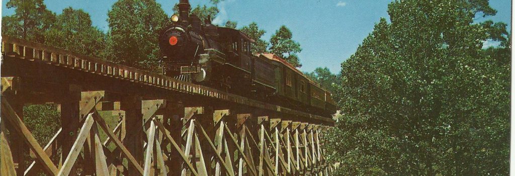 A photo of a photo of tweetsie railroad boone destination.